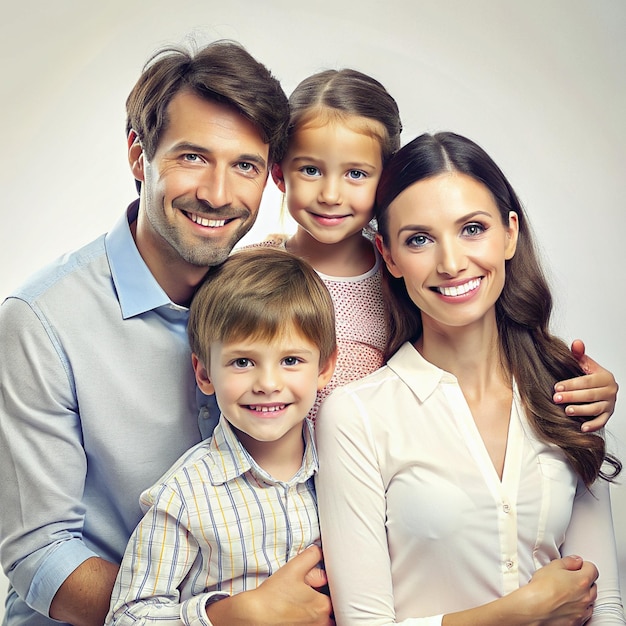 Una familia feliz