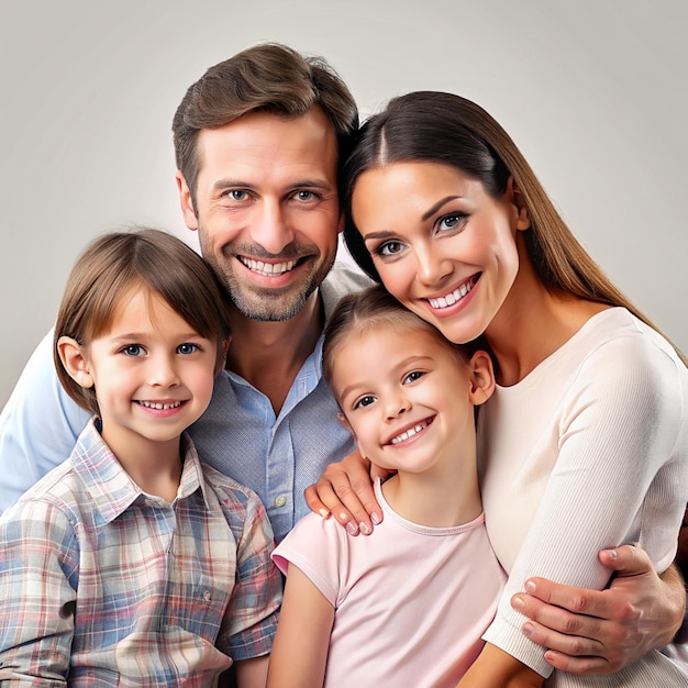 Una familia feliz