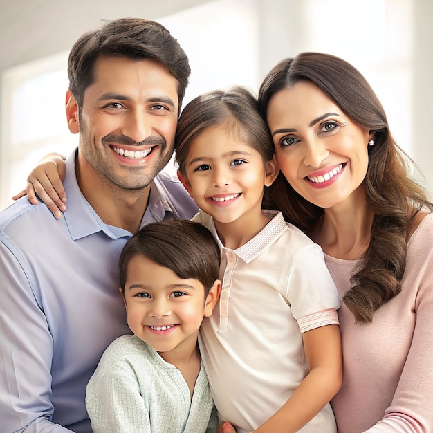 Una familia feliz