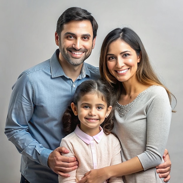 Una familia feliz