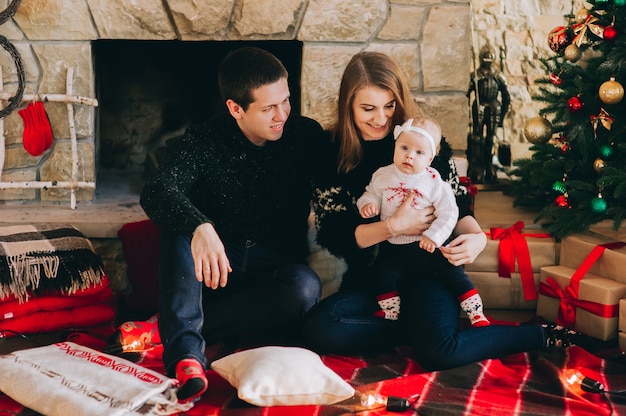 Família jovem no interior de Natal