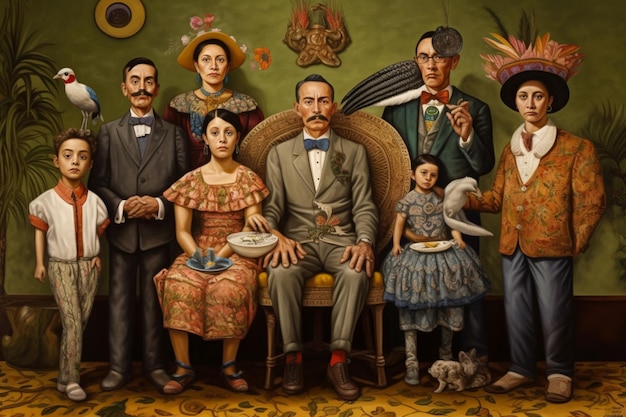 Familia mexicana