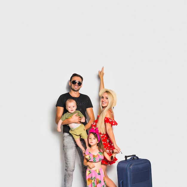 Familia viajera