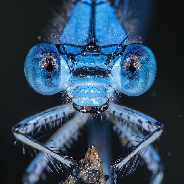 Familiar Bluet Enallagma civile Damselfly macho Marion Co IL