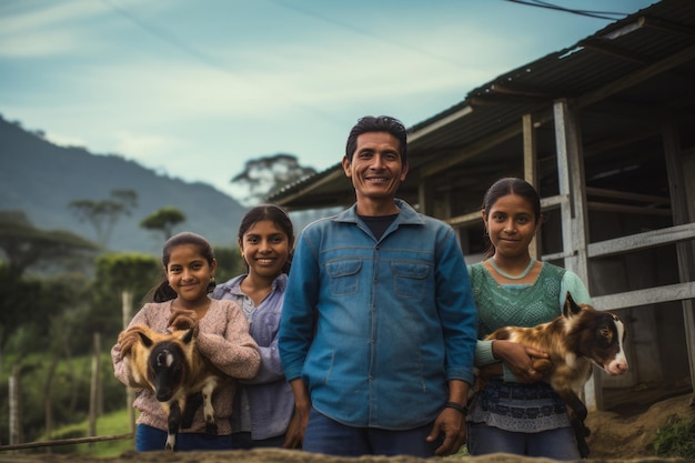 Familias colombianas lactama pinzón de granja parejas colombianas familia