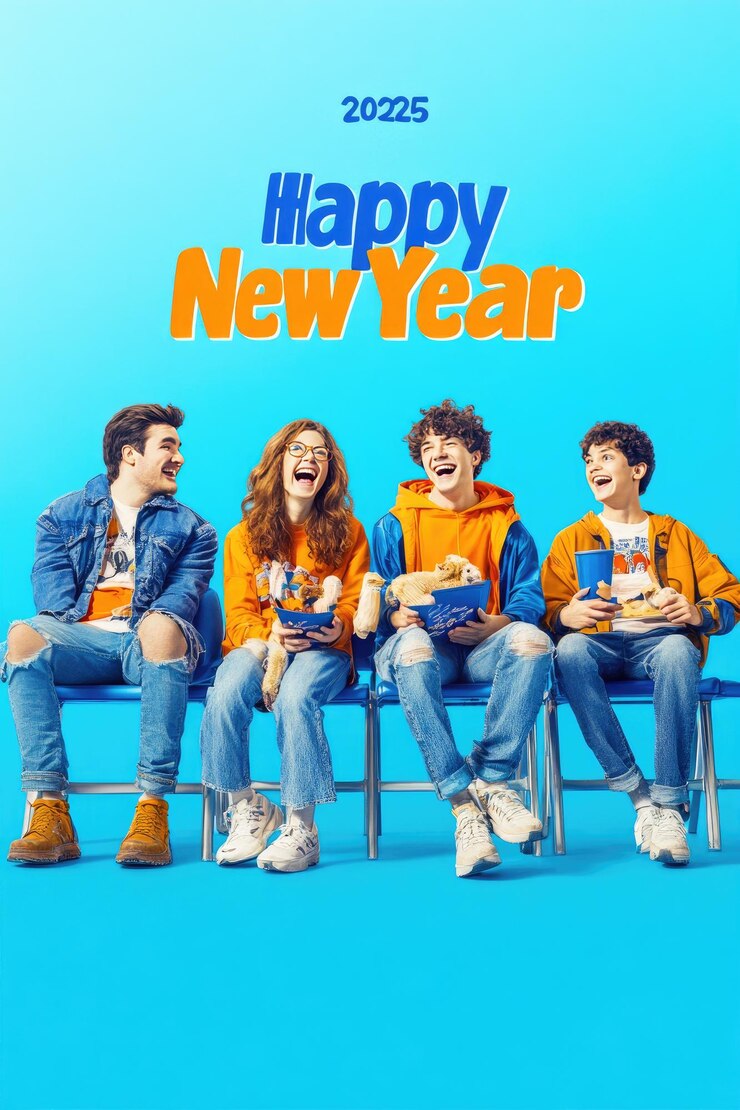 Las familias de Europa y América del Norte dan la bienvenida al año 2025 con risas