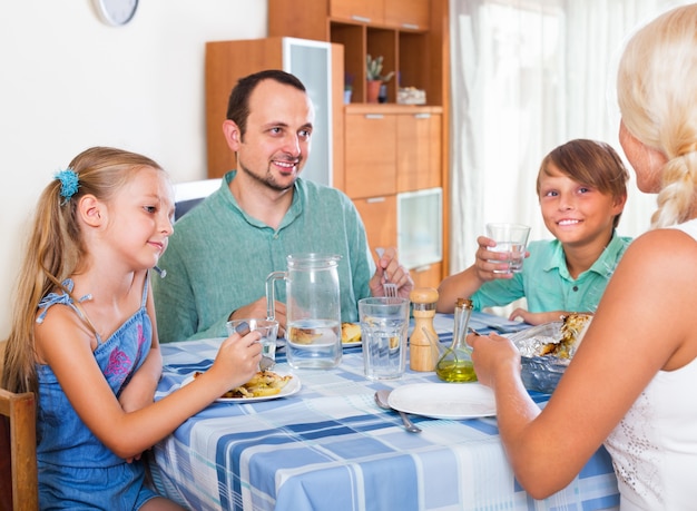 Foto familienessen