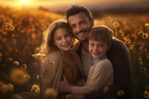 Familienfotografie im Freien