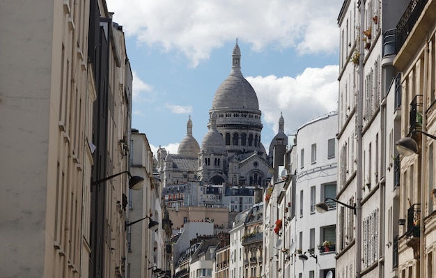 La famosa basílica Sacre Coeur París Francia