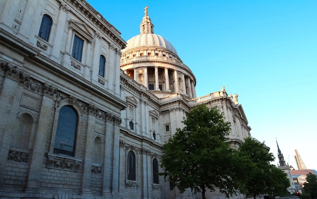 La famosa catedral de San Pablo Londres Reino Unido