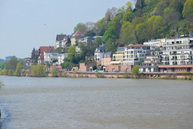 famosa cidade velha de heidelberg na alemanha