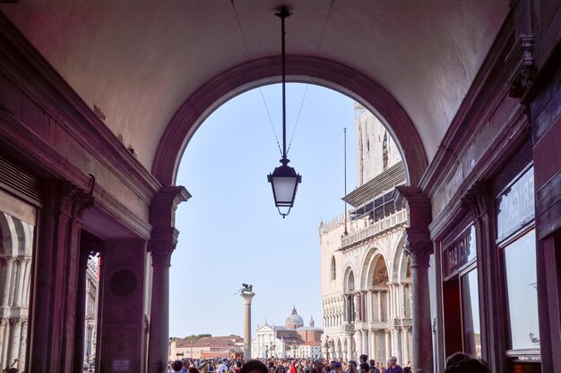 La famosa ciudad italiana de Venecia