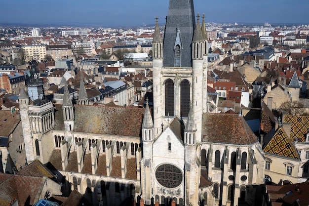 Famosa vista de Notre DamedeDijon