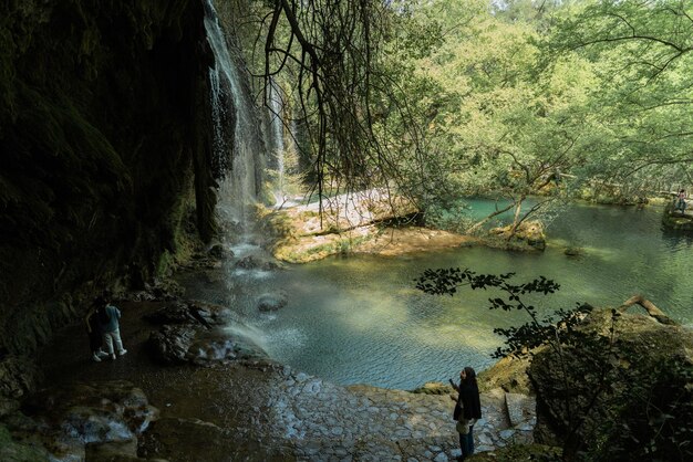 Las famosas cataratas de Kursunlu en Antalya, Turquía, septiembre de 2022