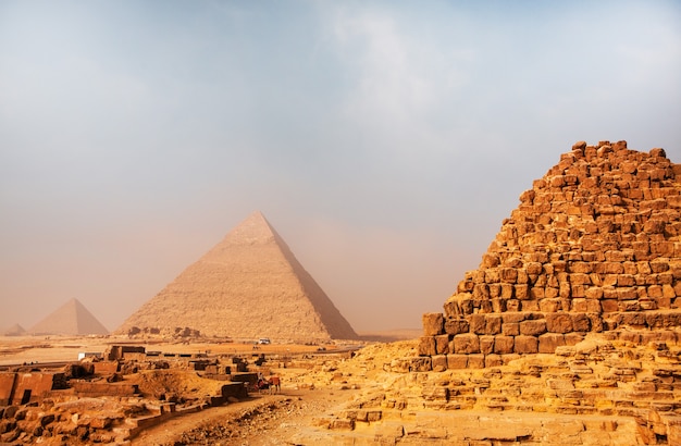 Famosas Pirâmides Egípcias de Gizé