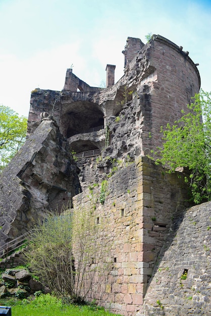 famoso casco antiguo de heidelberg en alemania