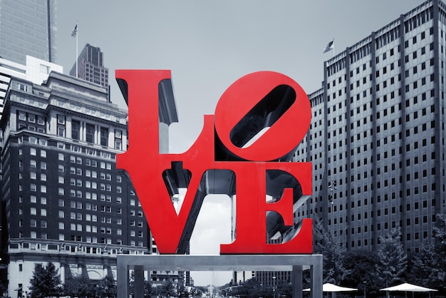 Famoso Love Park en Filadelfia