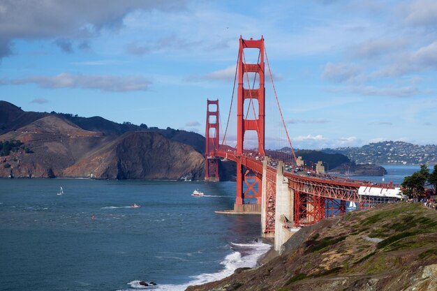 Famoso Puente Golden Gate San Francisco EE.UU.