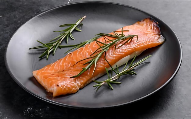 Fangen Sie die Essenz der geräucherten Forelle in einer köstlichen Food-Fotografie ein