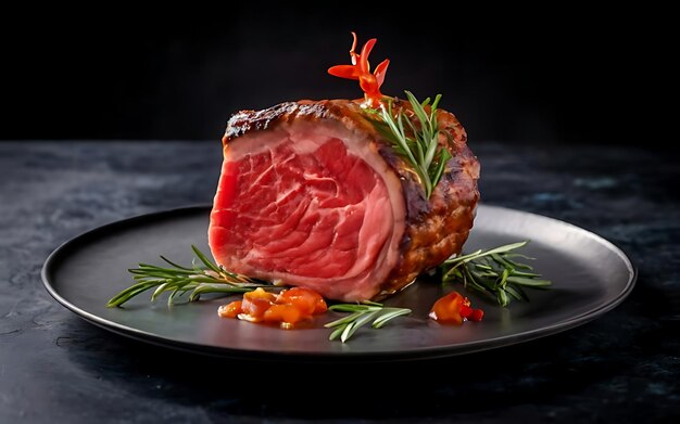 Fangen Sie die Essenz von Kobe Beef in einer köstlichen Food-Fotografie ein