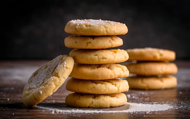 Fangen Sie die Essenz von Sugar Cookies in einer köstlichen Food-Fotografie ein