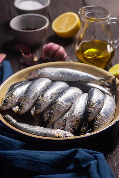 Fangfrische Sardinen aus dem Mittelmeer