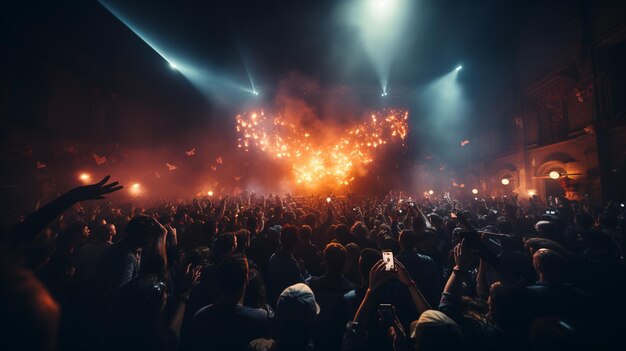 Fans im Konzert