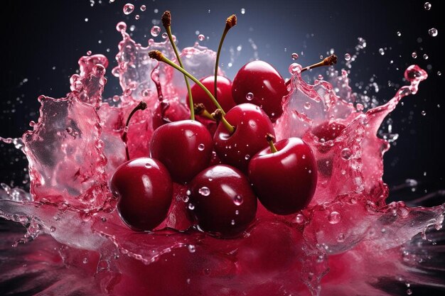 Fantasia Cherry Taste of Pure Joy Fotografia de imagens de cereja