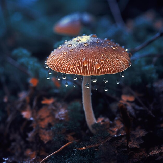 fantasia fúngica cogumelo luminoso