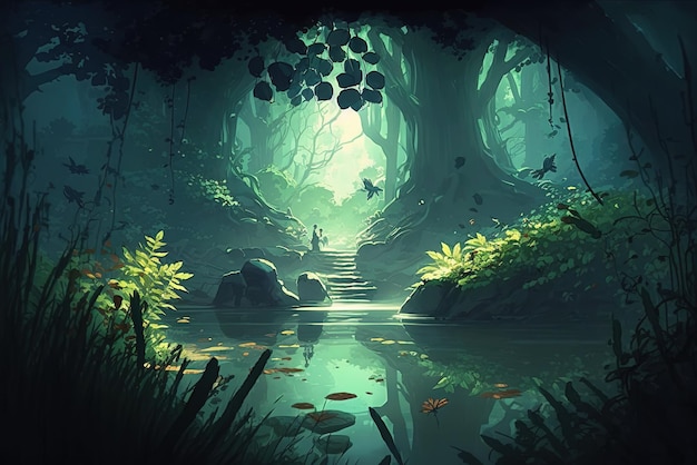 Fantasia Magical Forest Environment