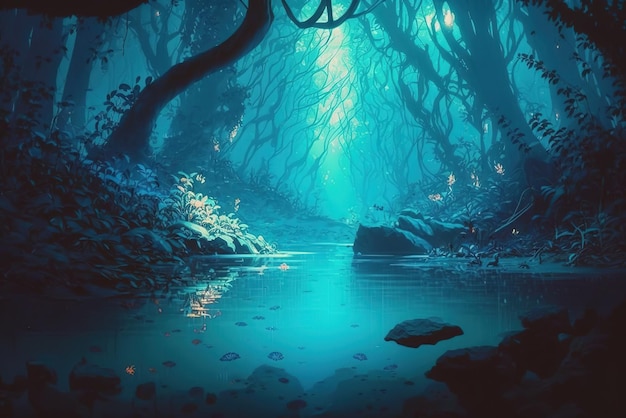 Fantasia Magical Forest Environment