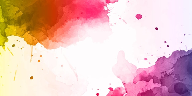 Fantasía suave rosa claro acuarela abstracta fondo pintado