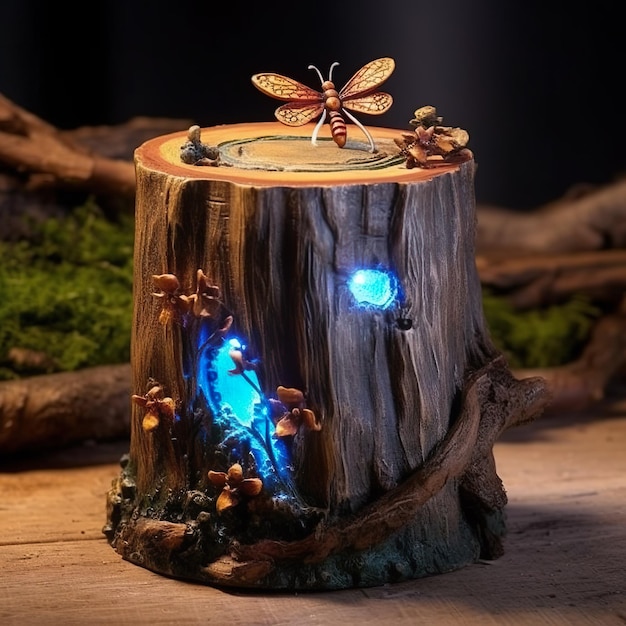 Fantasie-Redwood-Baum in 3D