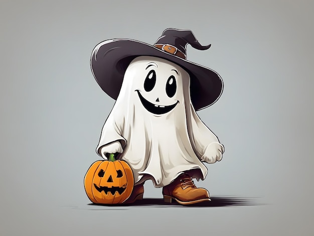 Fantasma assustador de Halloween