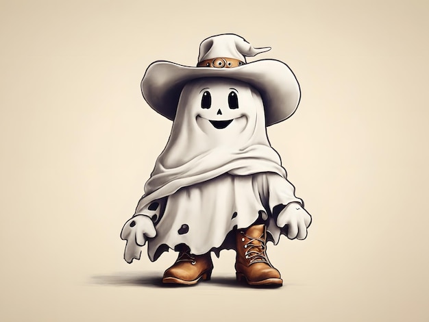 Fantasma assustador de Halloween