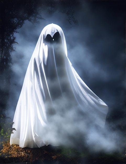 Fantasma Assustador do Dia das Bruxas