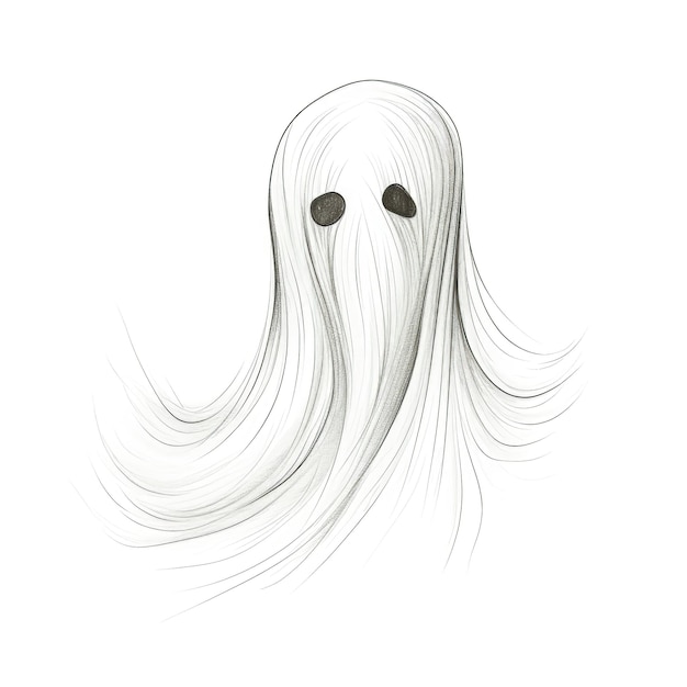 fantasma de halloween ai gerado