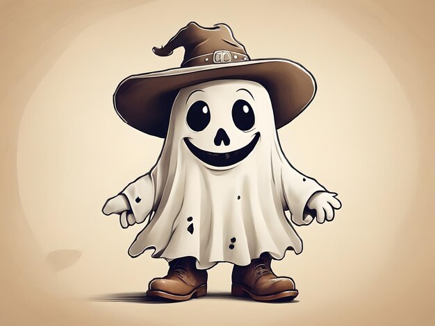 Fantasma espeluznante de Halloween