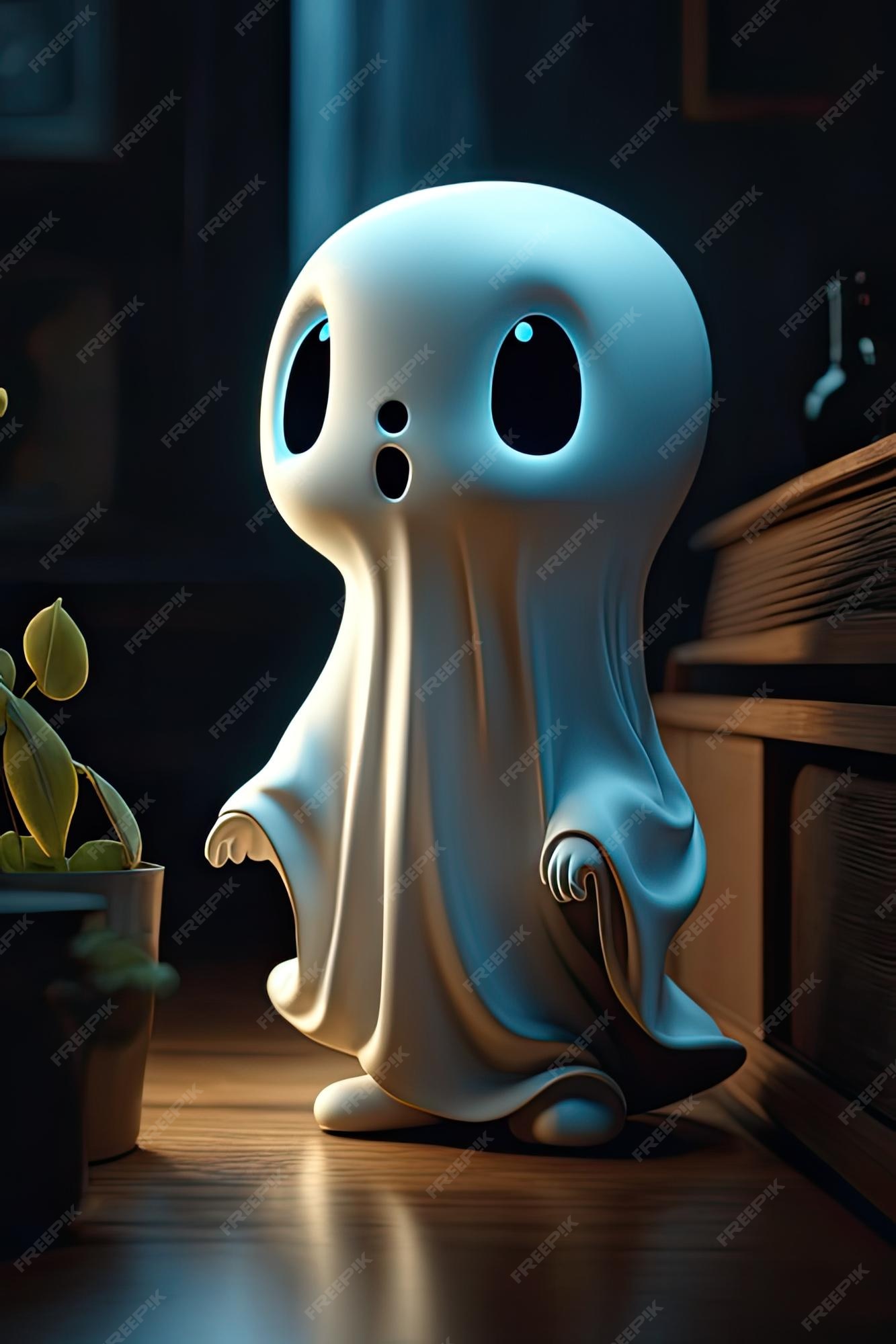 Ilustração Do Vetor De Halloween Com Fantasma Fofo De Desenho Animado  Ilustração do Vetor - Ilustração de cartoon, bandeira: 257554828