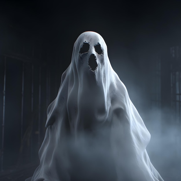 fantasma de halloween aterrador