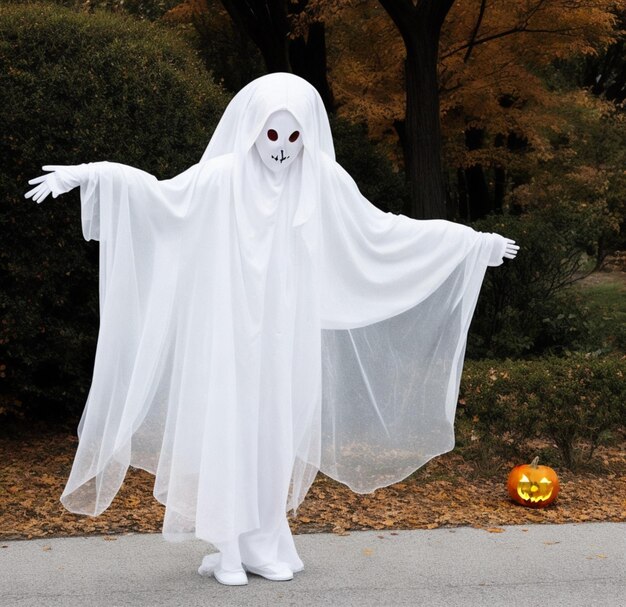 Foto el fantasma de halloween