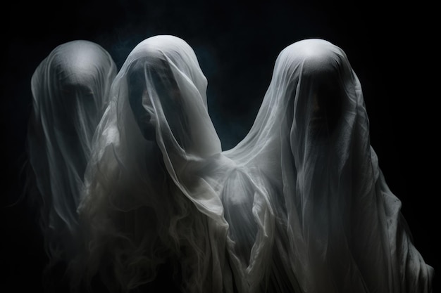 Fantasmas bajo sábanas blancas