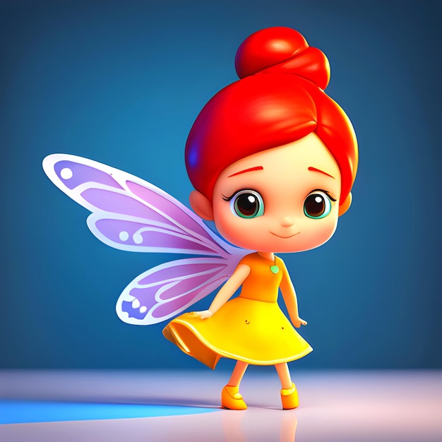 Fantastic Fairy Girl ist eine Zeichentrickfigur, die erzeugt wurde.