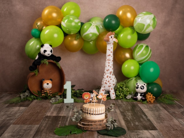 Fantásticas ideas de cumpleaños temáticas de safari para niños Fiesta de animales Celebración de cumpleaños