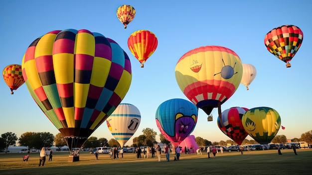 Fantástico festival de globos aerostáticos