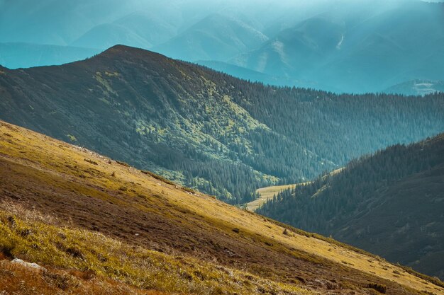 Fantastische alpine Hochgebirgslandschaft