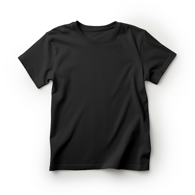 Fantastisches T-Shirt-Mockup-Design auf der Vorderseite in schwarzer Farbe