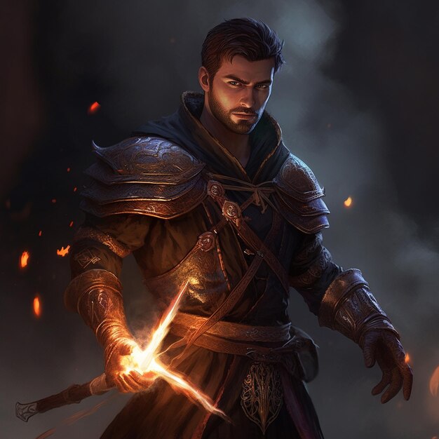 Foto fantasy assassin concept necromancers magos y invocadores en los avatares de juegos
