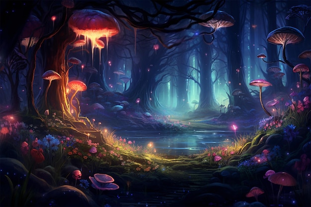 Fantasy-Hintergrund