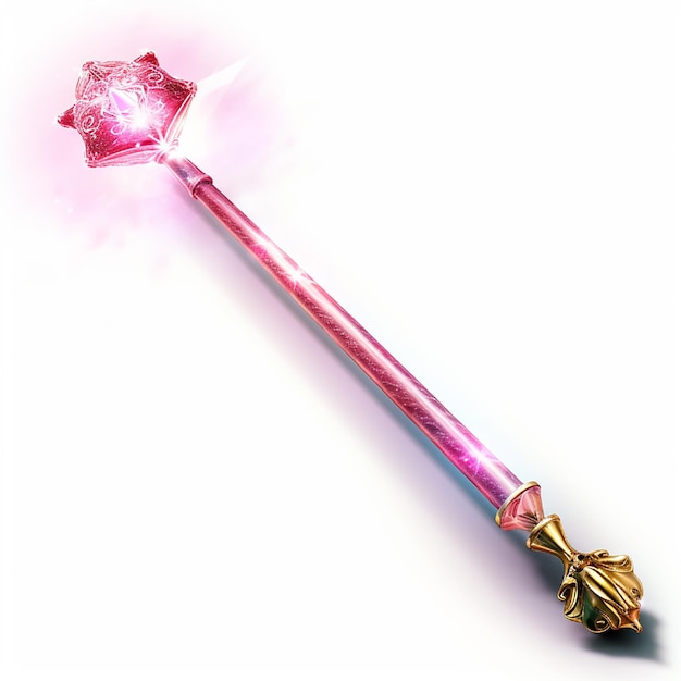 Foto fantasy pink magic stick